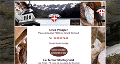 Desktop Screenshot of chezprosper.com